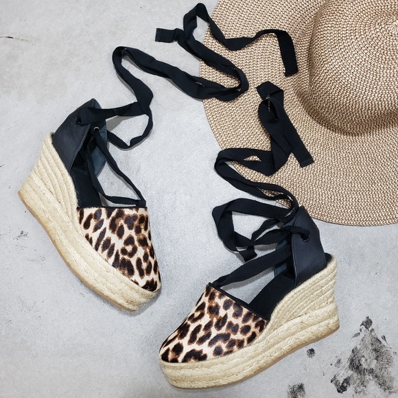 tory burch leopard espadrilles